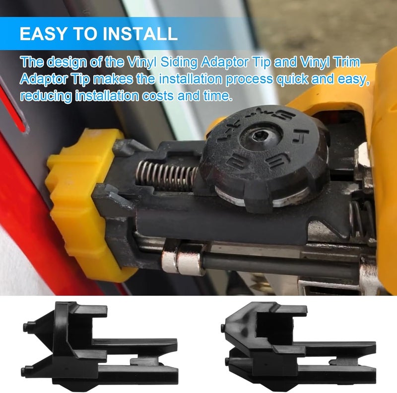 VIDABTE Vinyl Siding Adaptor Tip and Vinyl Trim Adaptor Tip for Dewalt Roofing Nailer Cordless 20v DCN45RNB, DCN45RND1, DCN45RN, Vinyl Siding Trim Adaptor Tip kit - Image 4